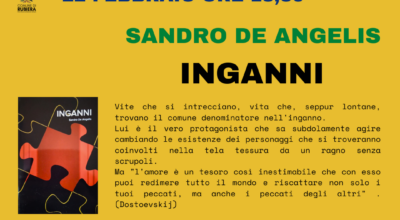 FOCUS LIBRI: Sandro De Angelis presenta il suo libri INGANNI