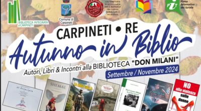 Rassegna “Autunno in Biblio” a Carpineti (RE)