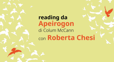 Reading da “Apeirogon” di Colum McCann