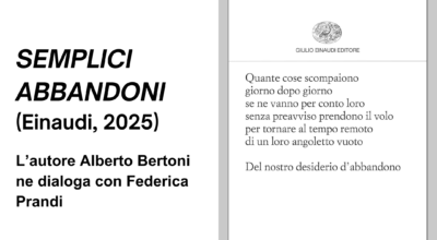 Presentazione di “Semplici Abbandoni” di Alberto Bertoni