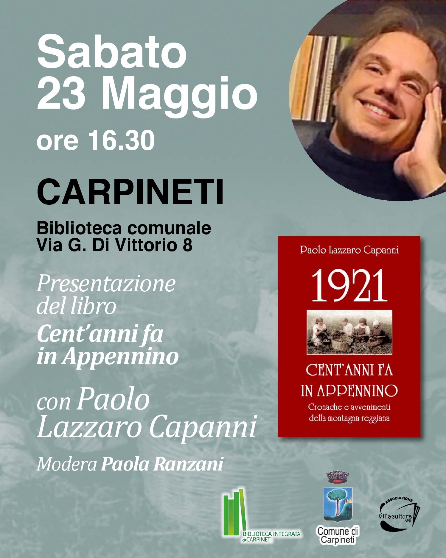 Presentazione libro “Cent’anni fa in appennino” con Paolo Lazzaro Capanni