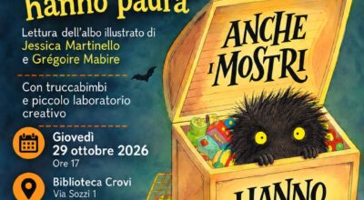 Halloween in biblioteca  “Anche i mostri hanno paura”