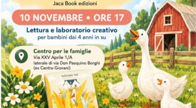 “La fattoria delle oche” di Kateryna Sad – Letture e laboratori in Biblioteca